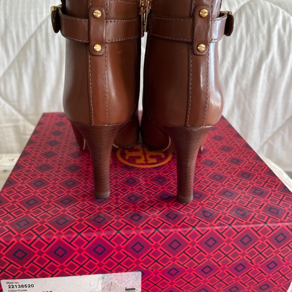 Almond Tory Burch booties - Picture 3 of 5